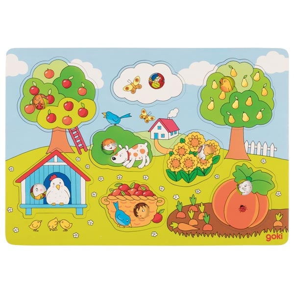 Background Puzzle - in the Garden