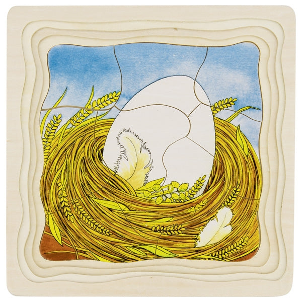 Layer Puzzle - Chicken