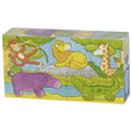 Cube Puzzle - Safari and Artic (5 Pieces)