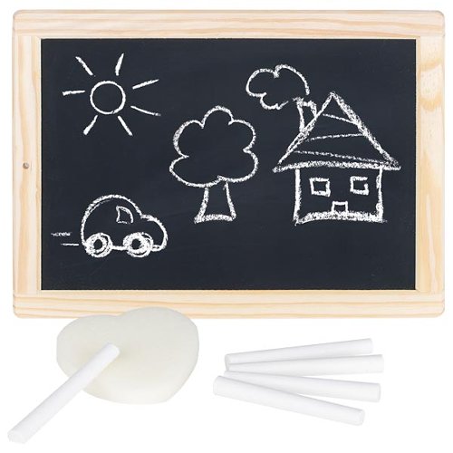 Slate with wooden frame