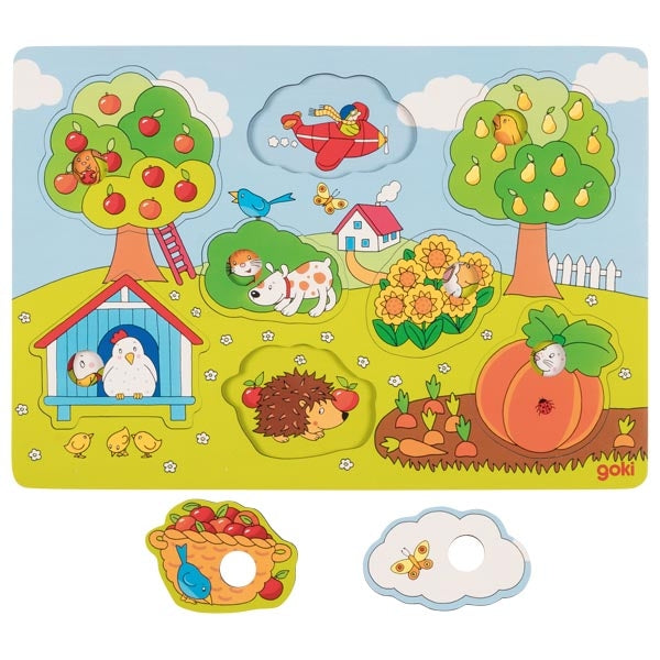 Background Puzzle - in the Garden