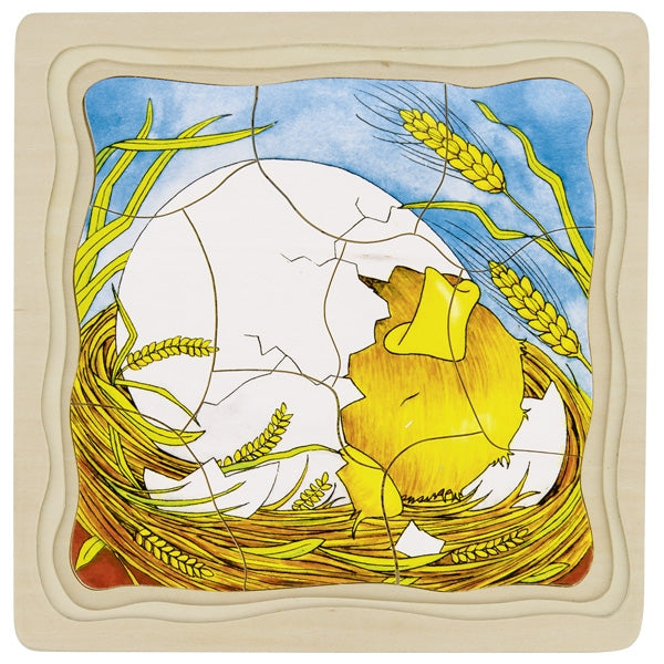 Layer Puzzle - Chicken