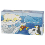 Cube Puzzle - Safari and Artic (5 Pieces)