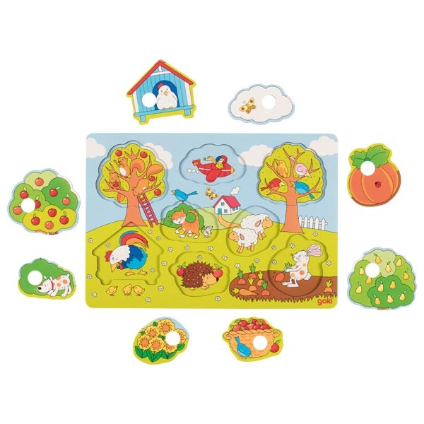 Background Puzzle - in the Garden