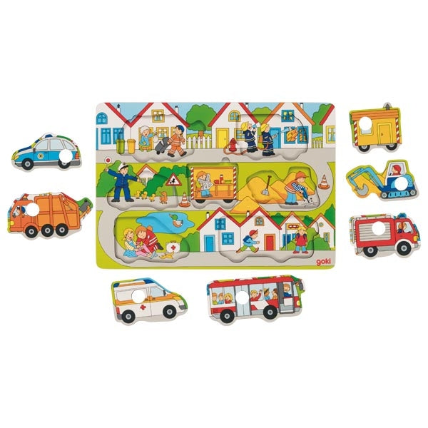 Background Puzzle - in the Streets