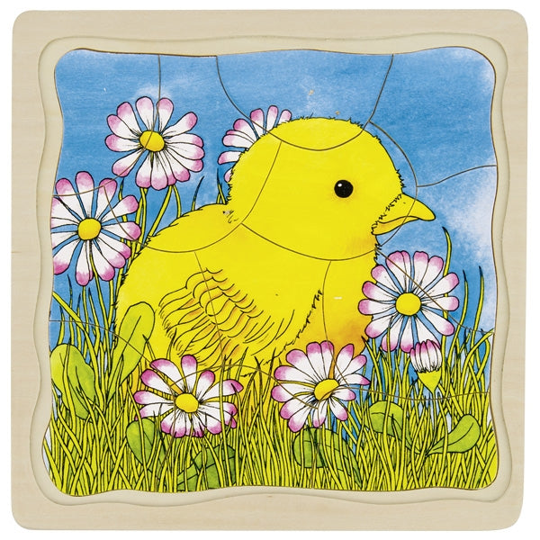 Layer Puzzle - Chicken