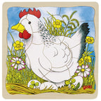 Layer Puzzle - Chicken
