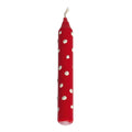 Birthday Candle - Red Polkadot