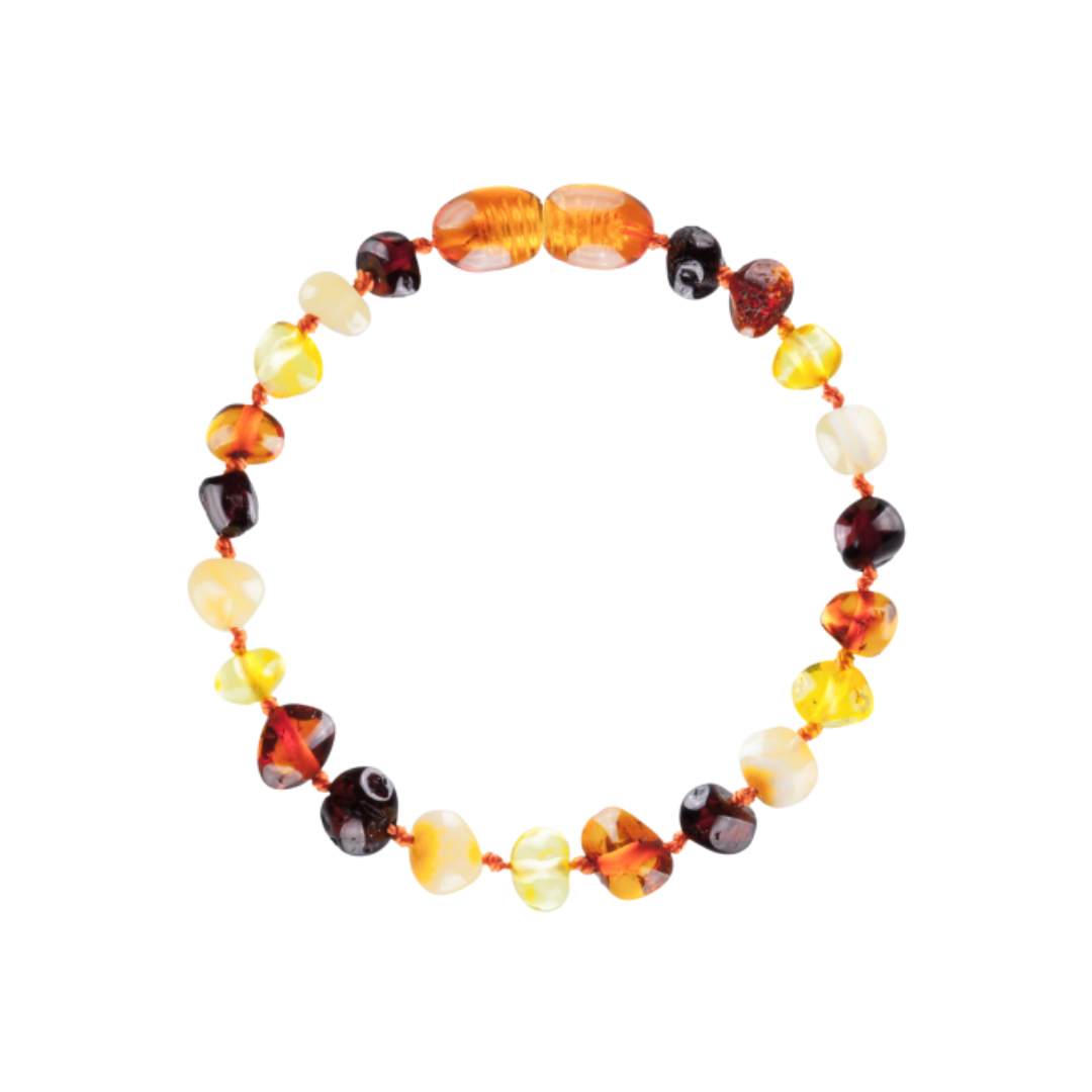 Amber Baby & Toddler Bracelet - Multi Four Colours