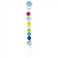 Soother Chain - Blue Elephant