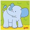 Cube Puzzle - Animals (4 Pieces)