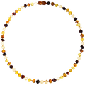 Amber Baby & Toddler Necklace - Multi Four Colours