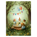 Party Picnic - Postcard