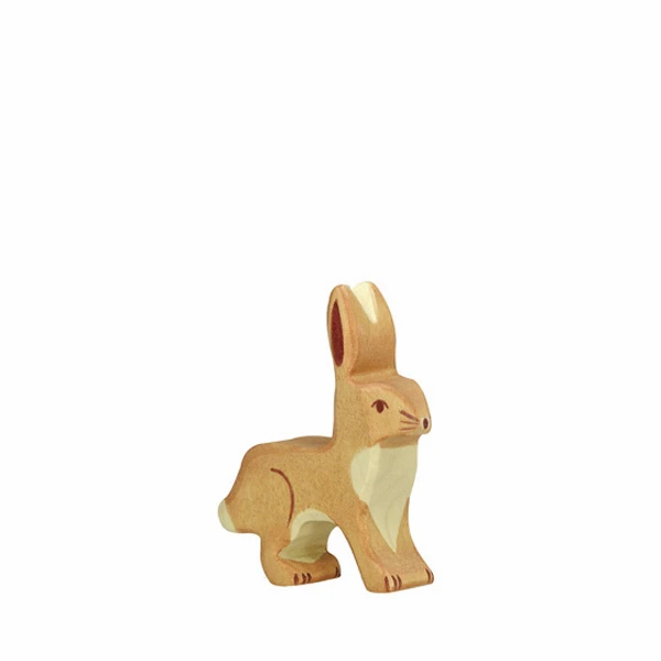 Hare Upright Ears-Figurines-Holztiger-4013594800976-Stardust-Store