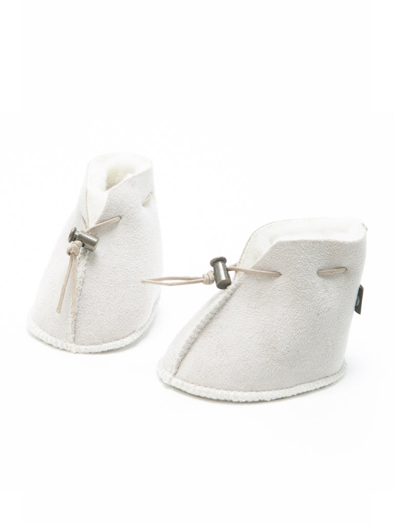 Baby Booties Emo Suede-Slippers-Alwero-5902944783719-Natural-0-6 MONTHS-Stardust-Store