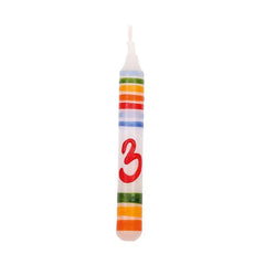 Birthday Candle - Numbers-Birthday Candles-Glückskäfer-Number 3-Stardust-Store