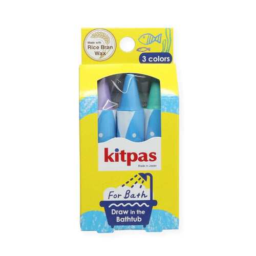 Kitpas Bath Crayons Rice Wax 3 Colours