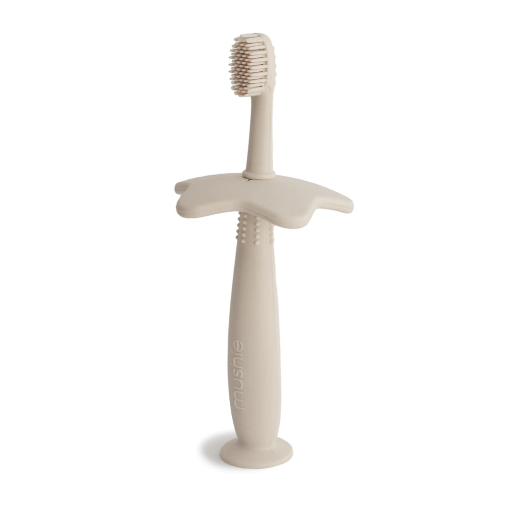 Training Toothbrush-Toothbrushes-Mushie-810052465364-Shifting Sand-Stardust-Store